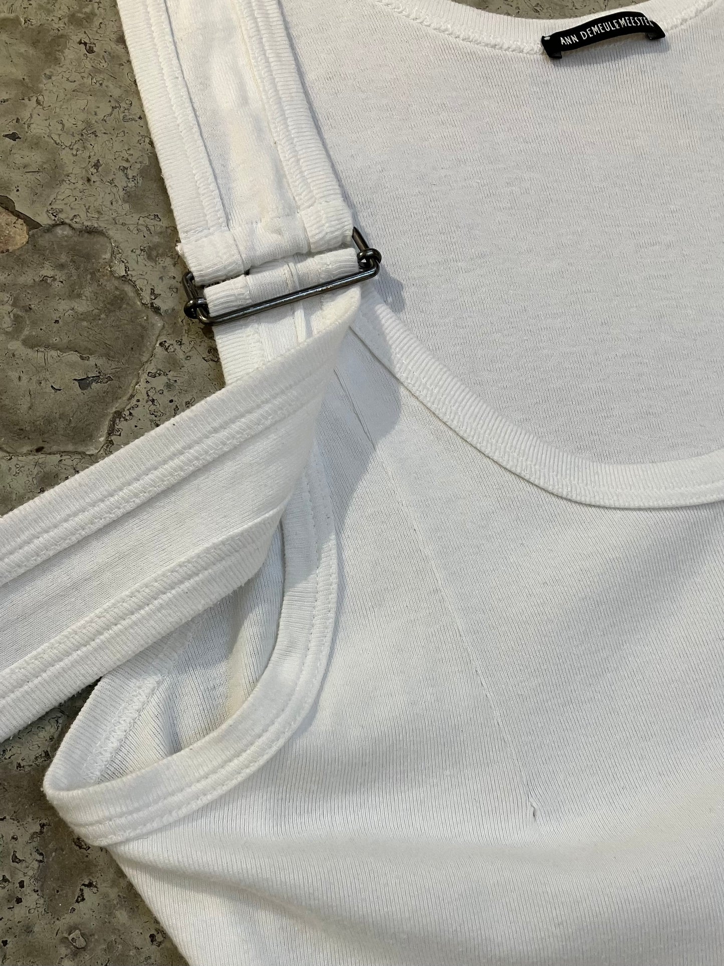 Ann Demeulemeester SS2004 Straps Tank Top