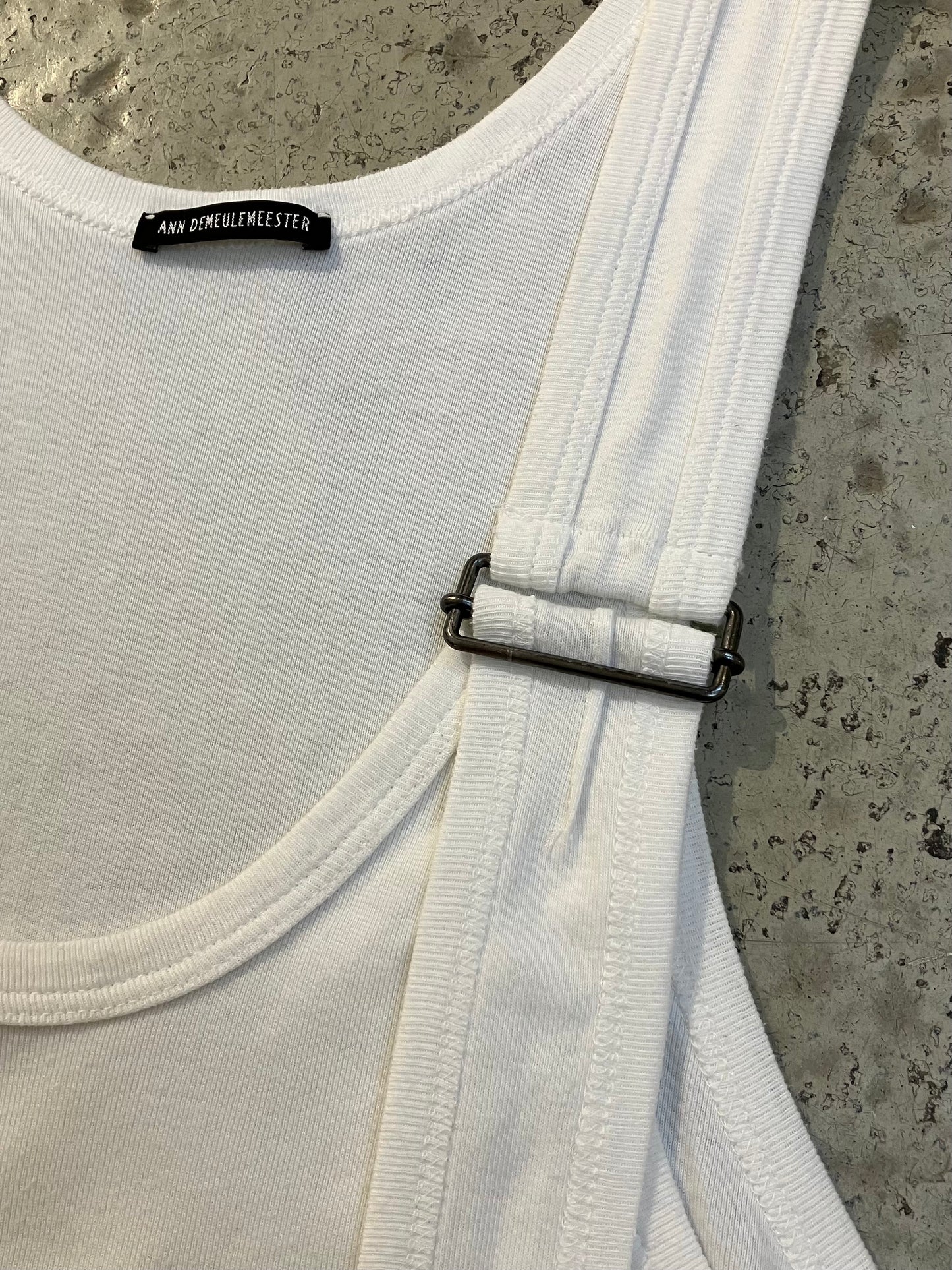Ann Demeulemeester SS2004 Straps Tank Top