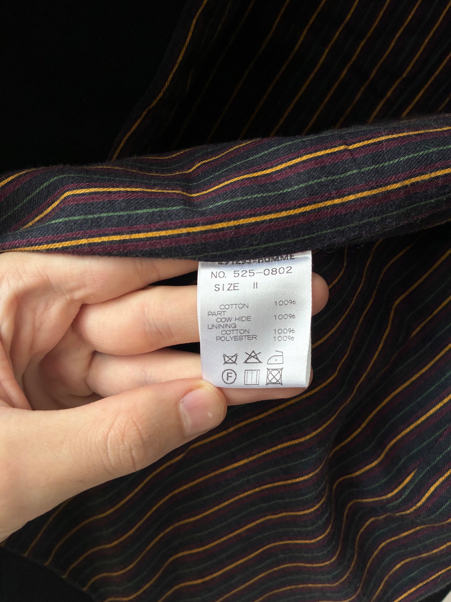 291295=Homme Distressed Moleskin Blazer