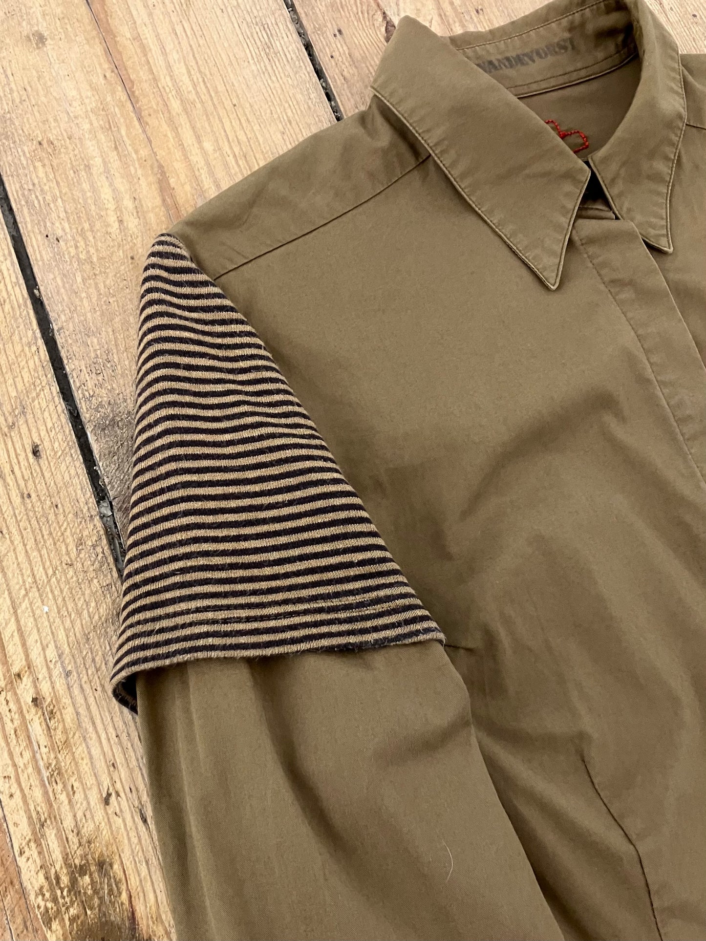 A.F. Vandevorst F/W 2002 Military Shirt