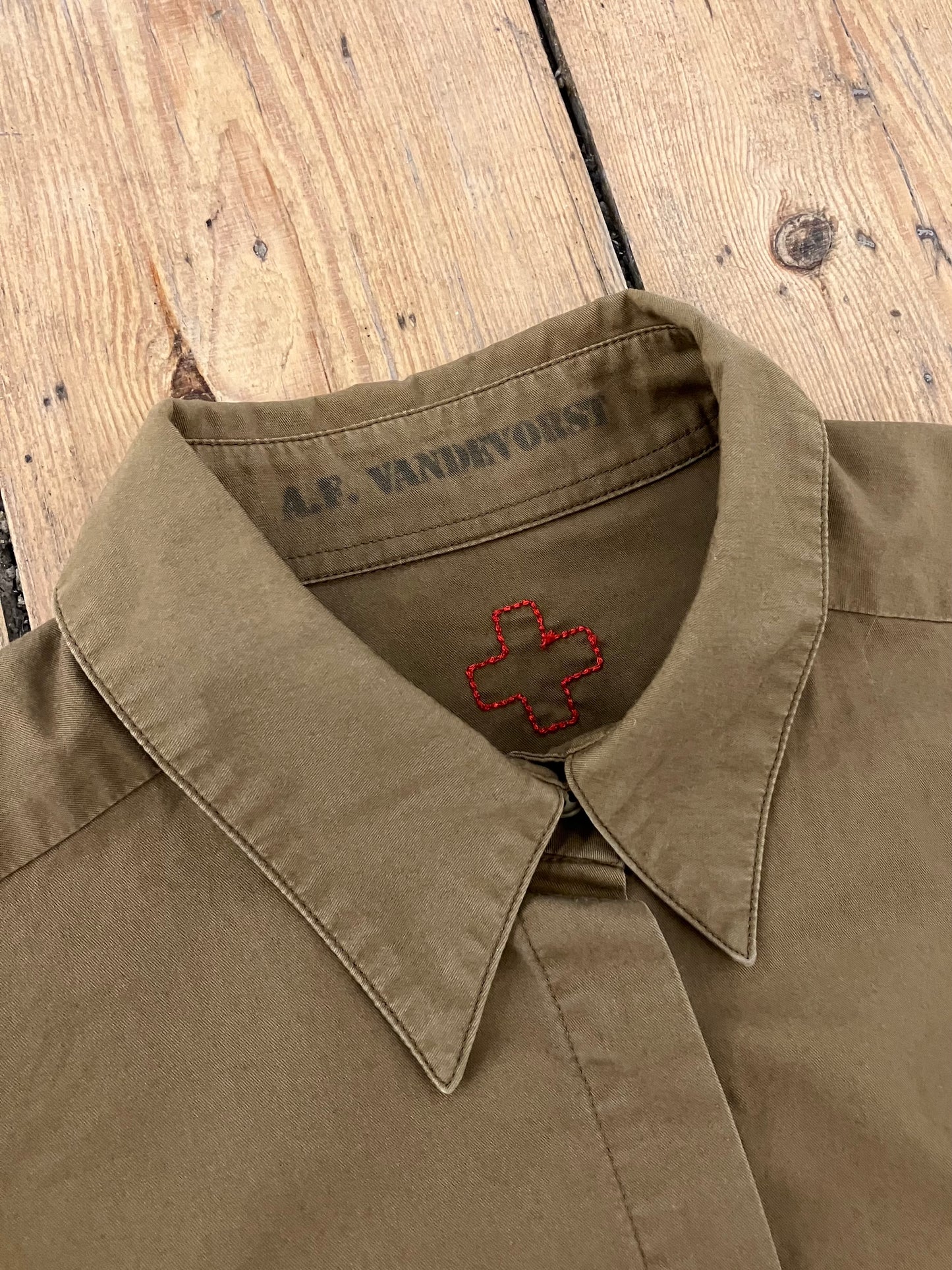 A.F. Vandevorst F/W 2002 Military Shirt