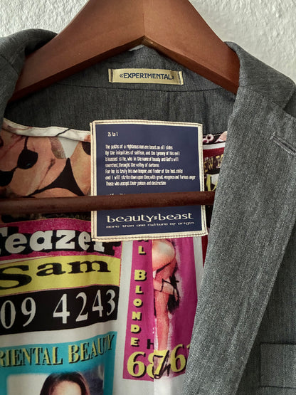 Beauty:Beast Dirty Lining Blazer