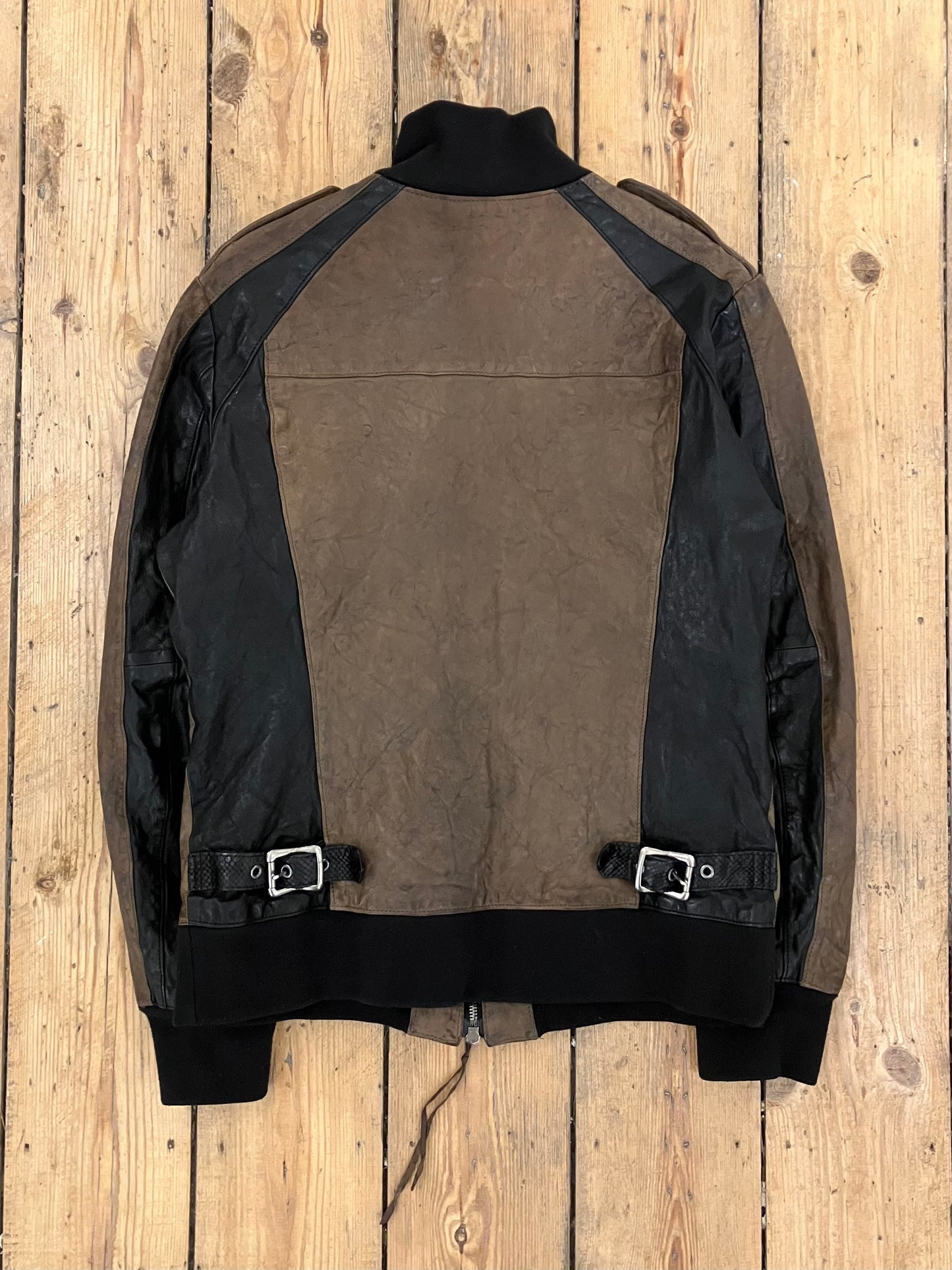 SCHORL by Kazuhisa Komura Sheepskin Leather Jacket