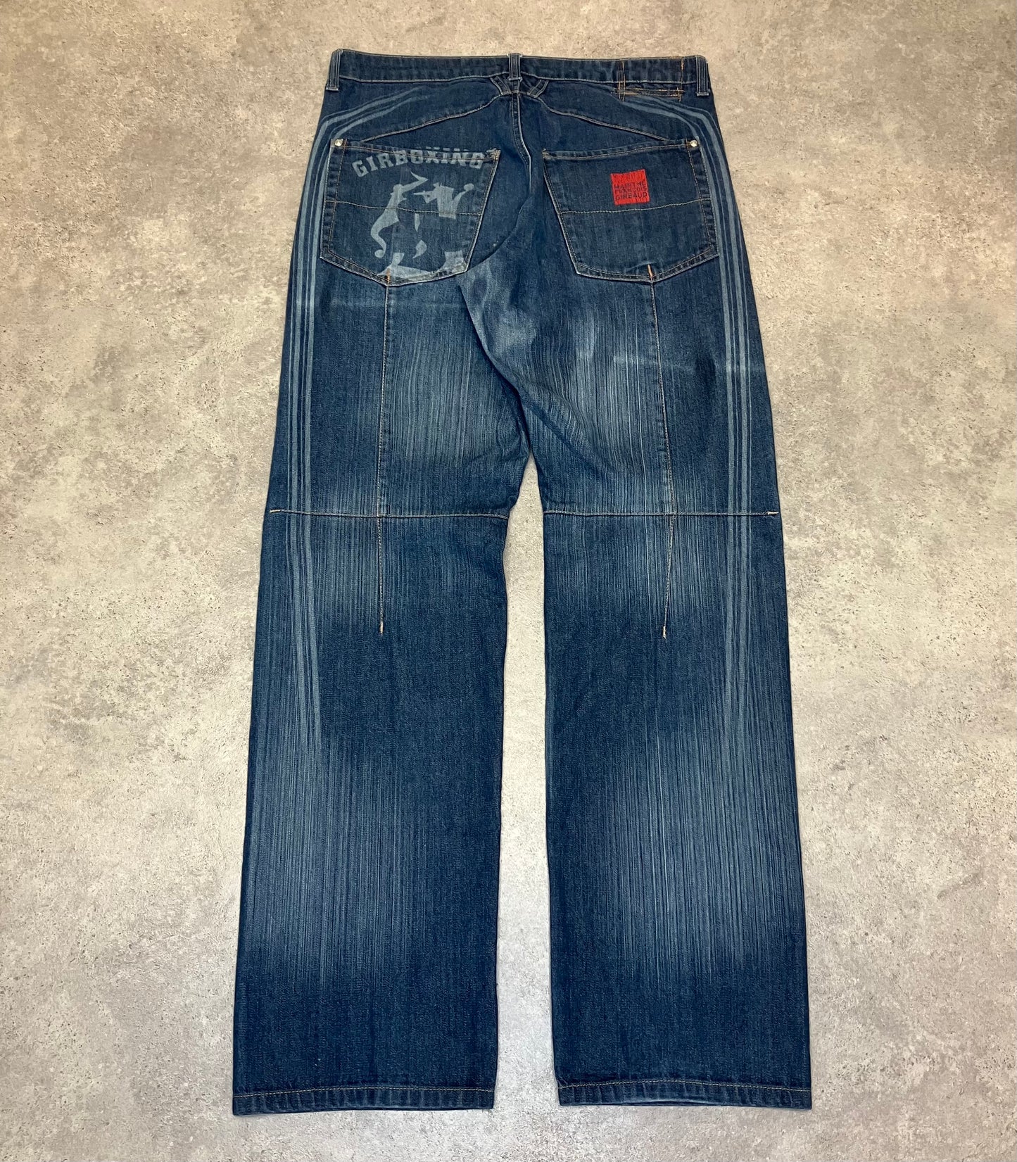 M+FG "GIRBOXING" Jeans