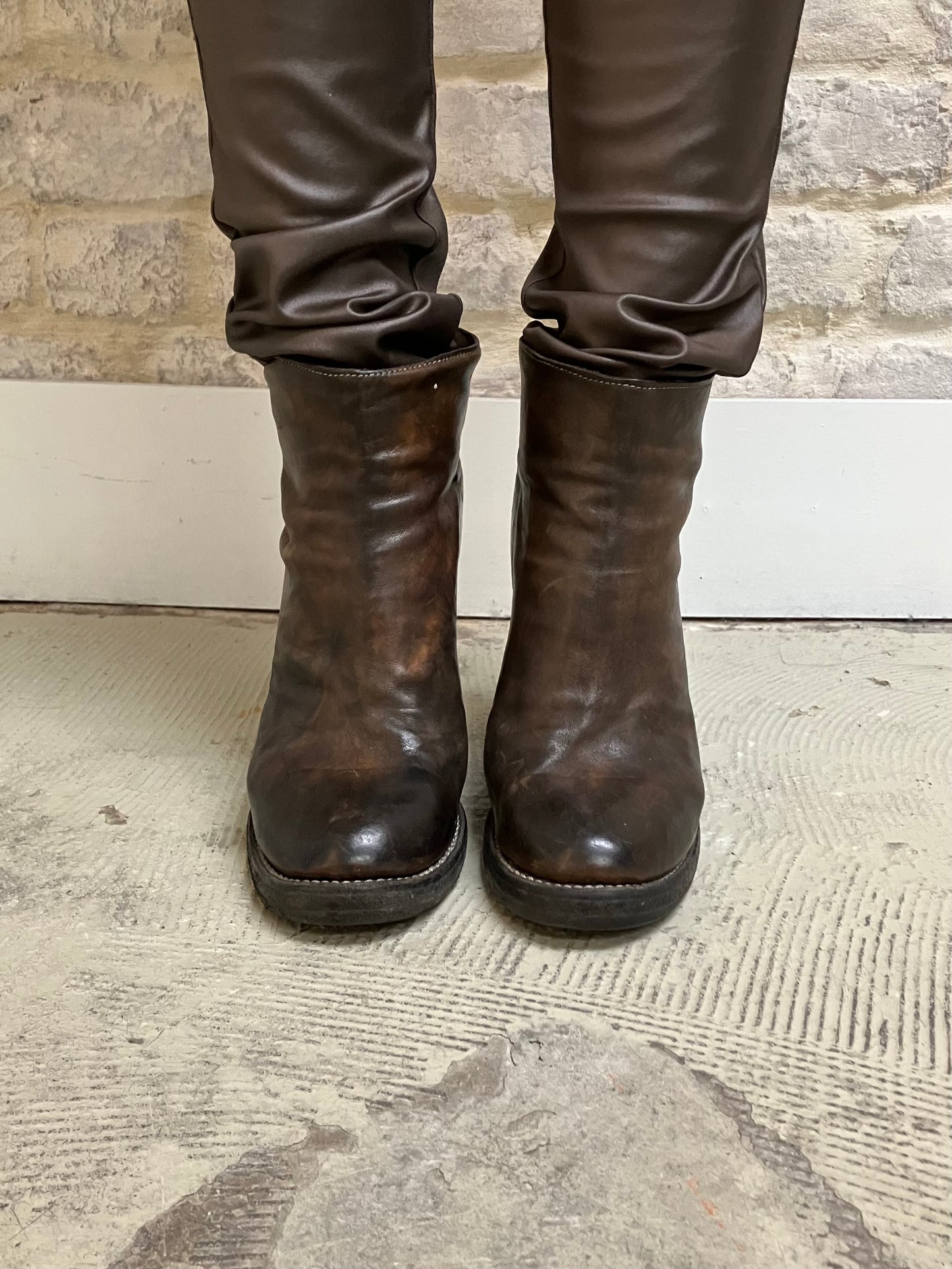 Guidi 6006 Reverse Wedge Heels