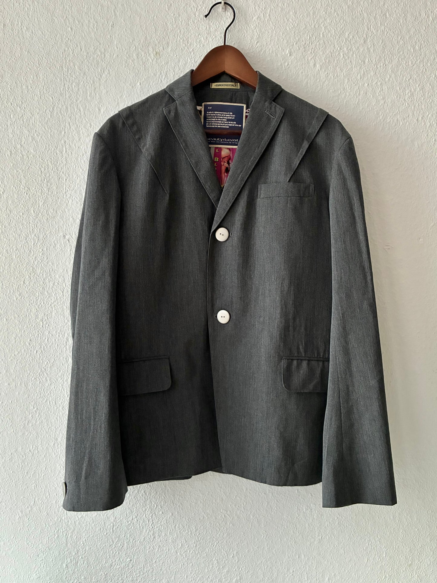 Beauty:Beast Dirty Lining Blazer