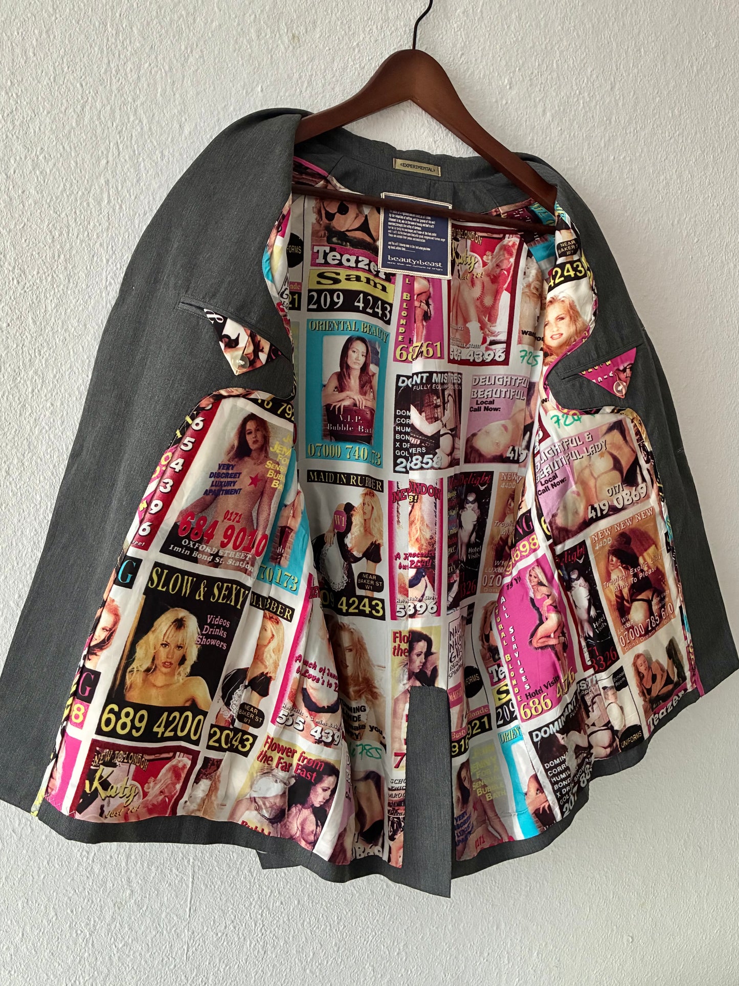 Beauty:Beast Dirty Lining Blazer