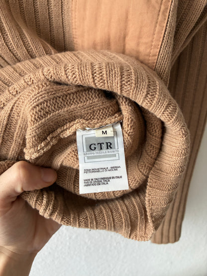 Helmut Lang AW1997 Ribbed Wool Military Knit