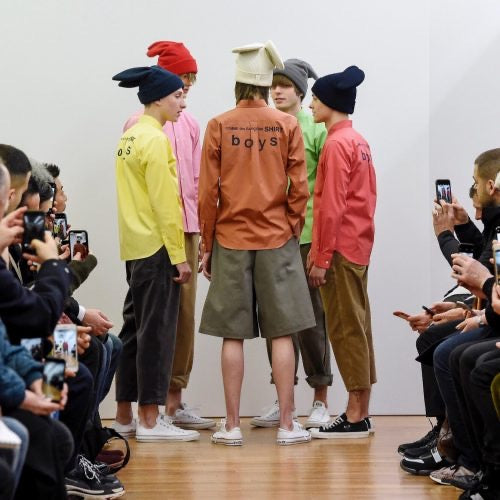 Comme des Garçons SHIRT Boys Fall 2018 Mouse Ears Hoodie