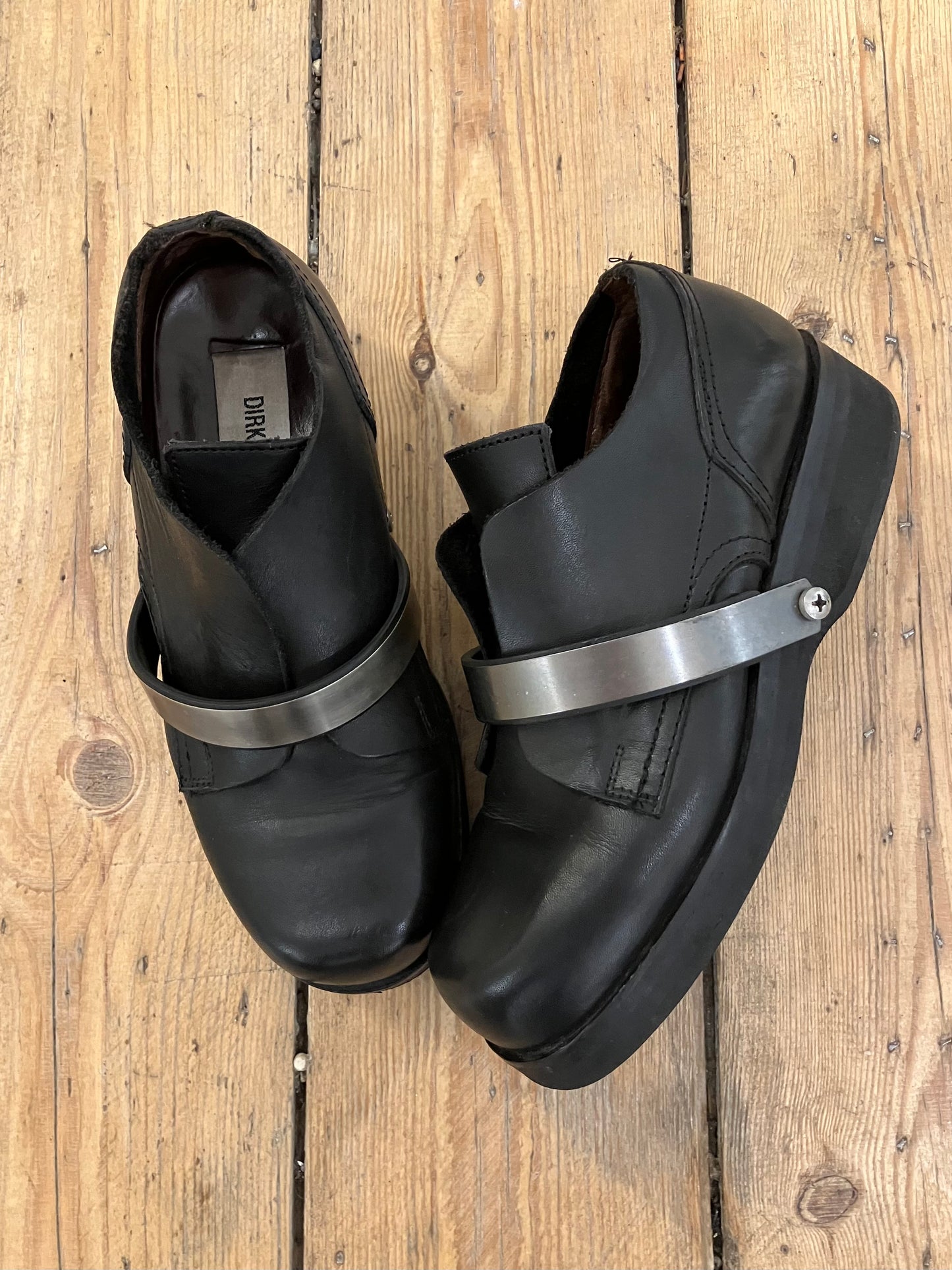 90’s Dirk Bikkembergs Metal Strap Derbies