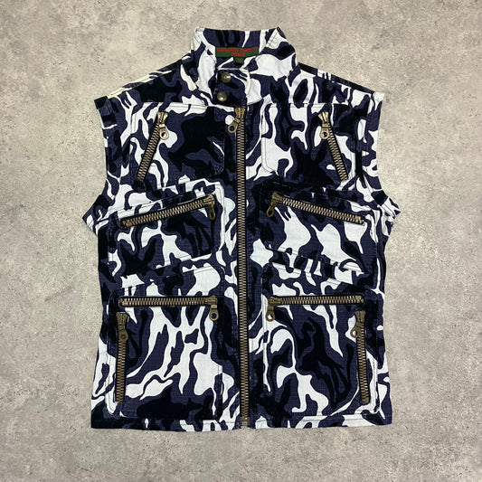 90’s Katharine Hamnett Tactical Camo Vest