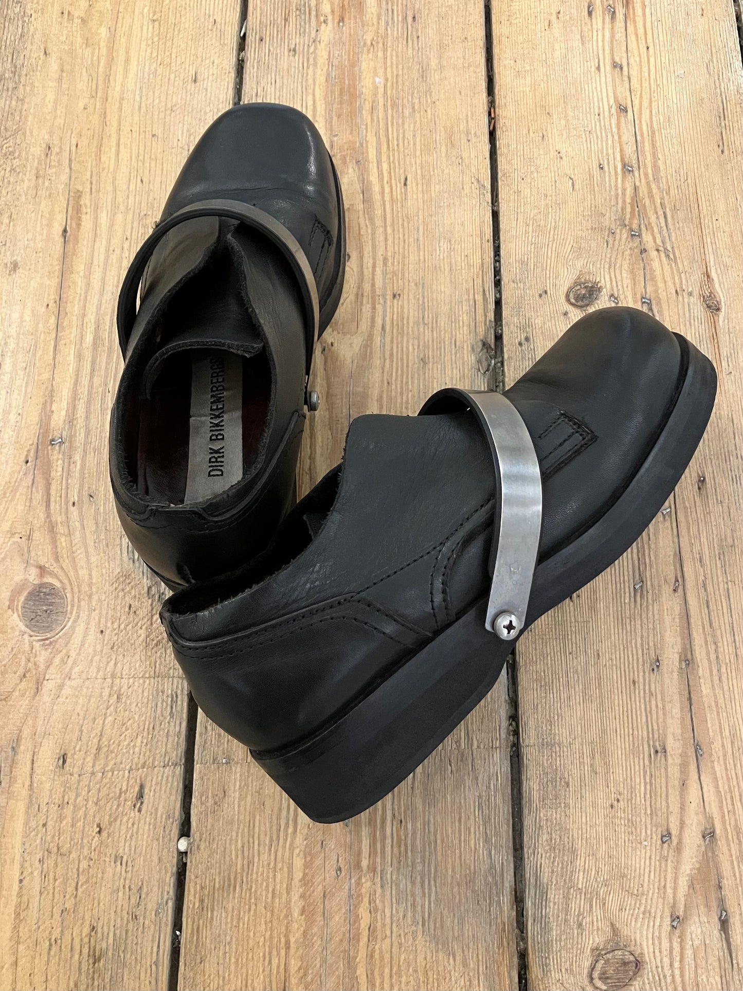 90’s Dirk Bikkembergs Metal Strap Derbies