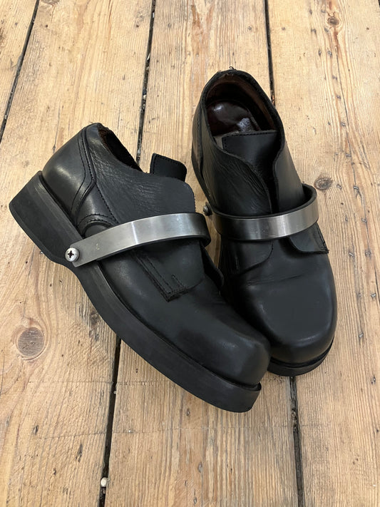 90’s Dirk Bikkembergs Metal Strap Derbies