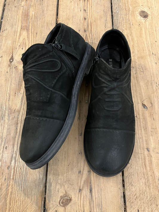 Rundholz Trompe L’œil Leather Derbies