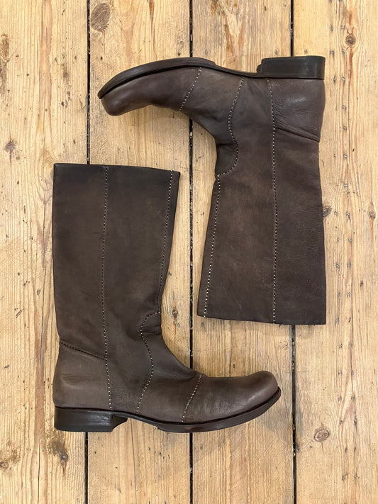 Gianni Barbato Leather Boots