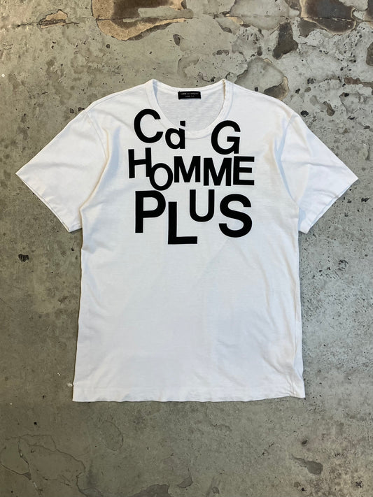 Comme des Garçons Homme Plus SS2002 Logo T-Shirt