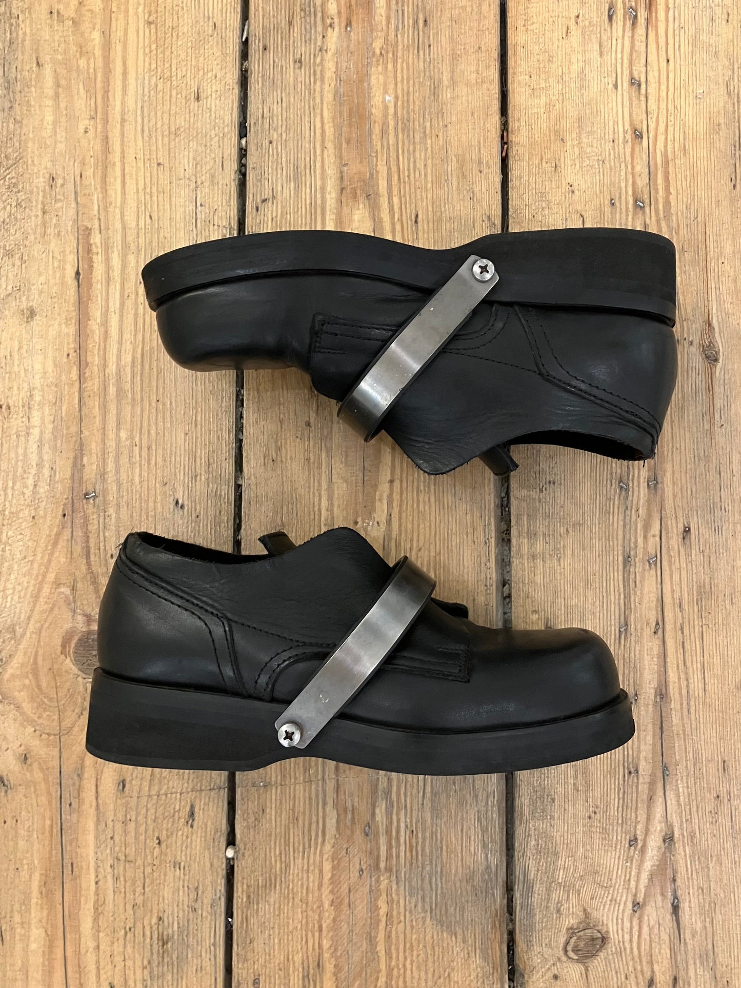 90’s Dirk Bikkembergs Metal Strap Derbies