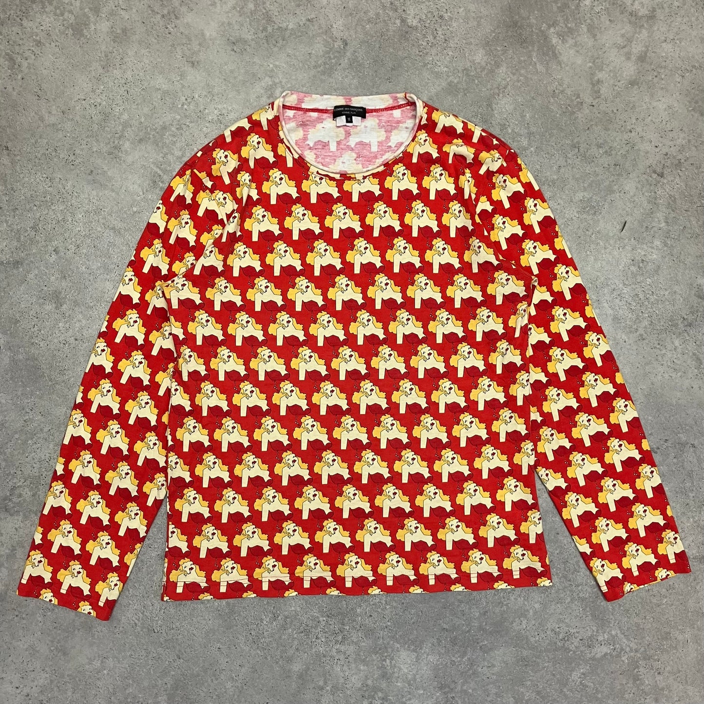 Comme des Garçons Homme Plus Fall 2007 Printed Longsleeve