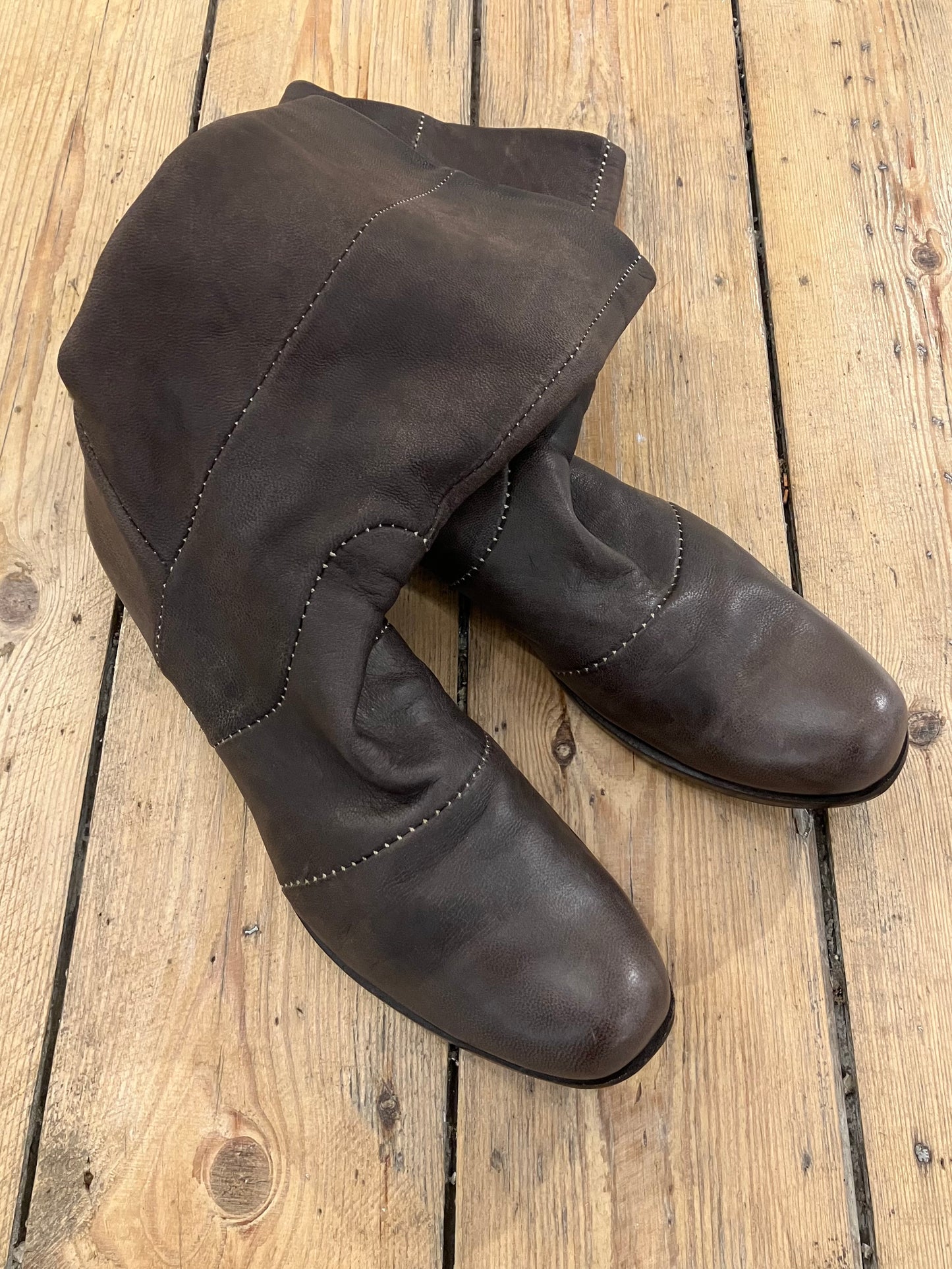 Gianni Barbato Leather Boots