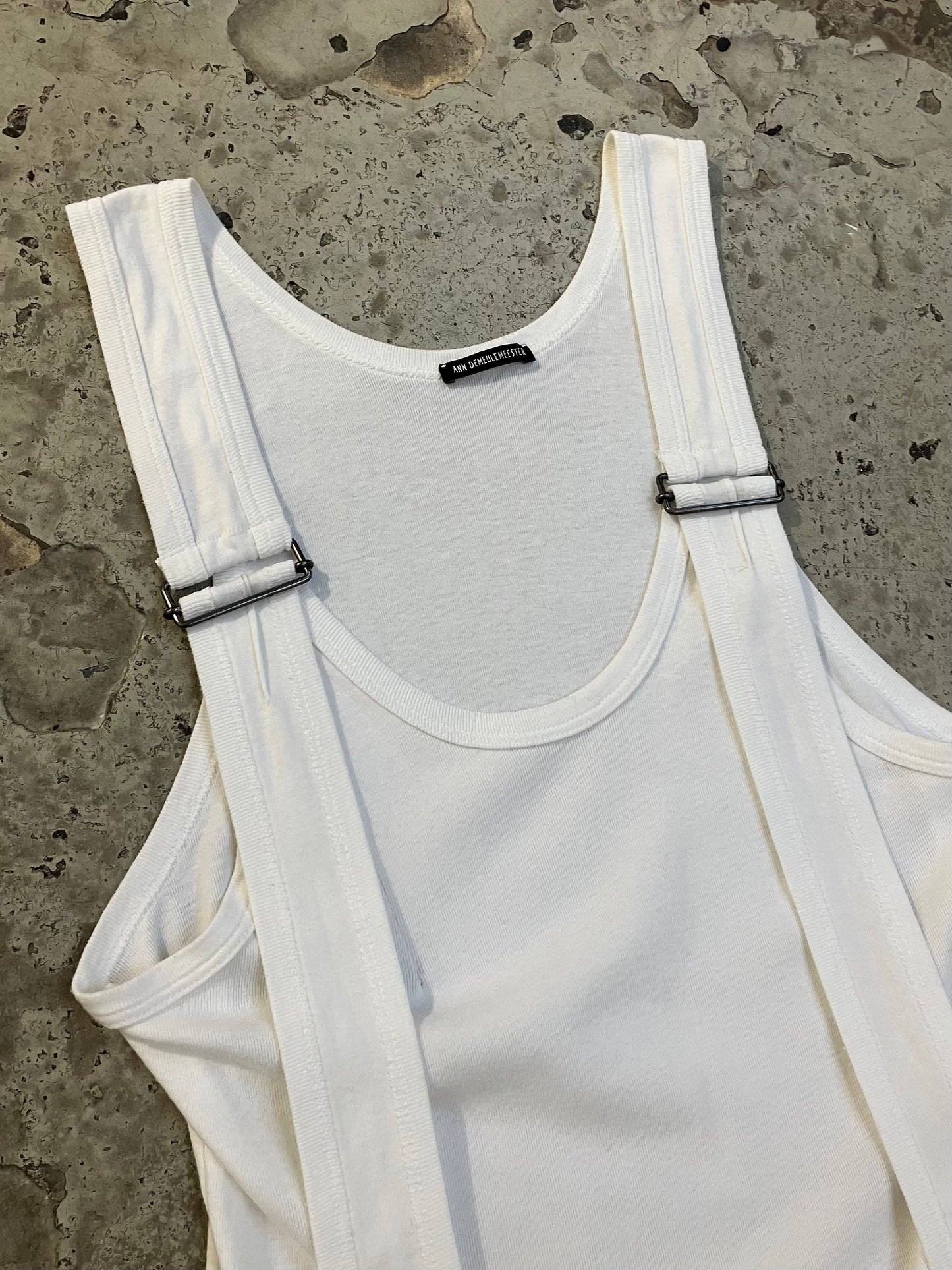 Ann Demeulemeester SS2004 Straps Tank Top