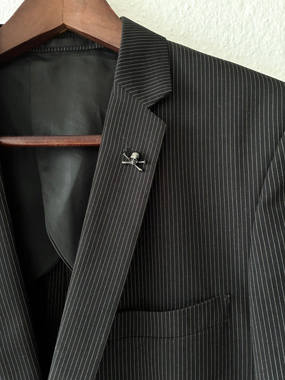 Roen Skull Pin Blazer