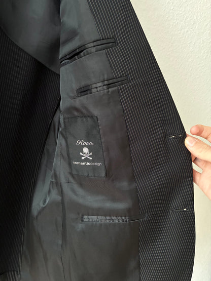 Roen Skull Pin Blazer