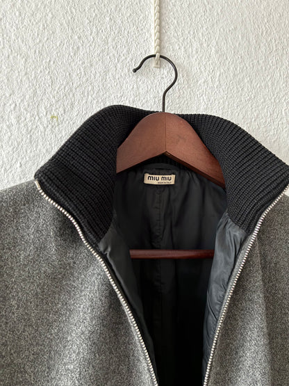 Miu Miu Early 2000s Varsity Jacket