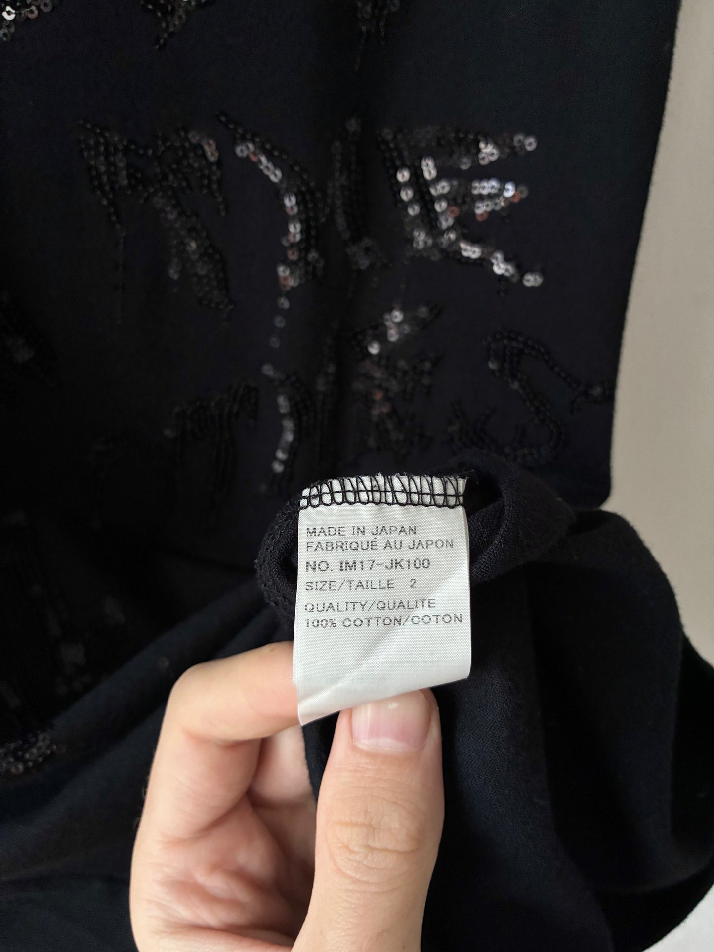 Issey Miyake SS2011 'GHOST' Sequin Long Top