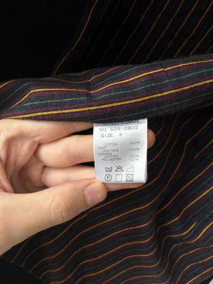 291295=Homme Distressed Moleskin Blazer