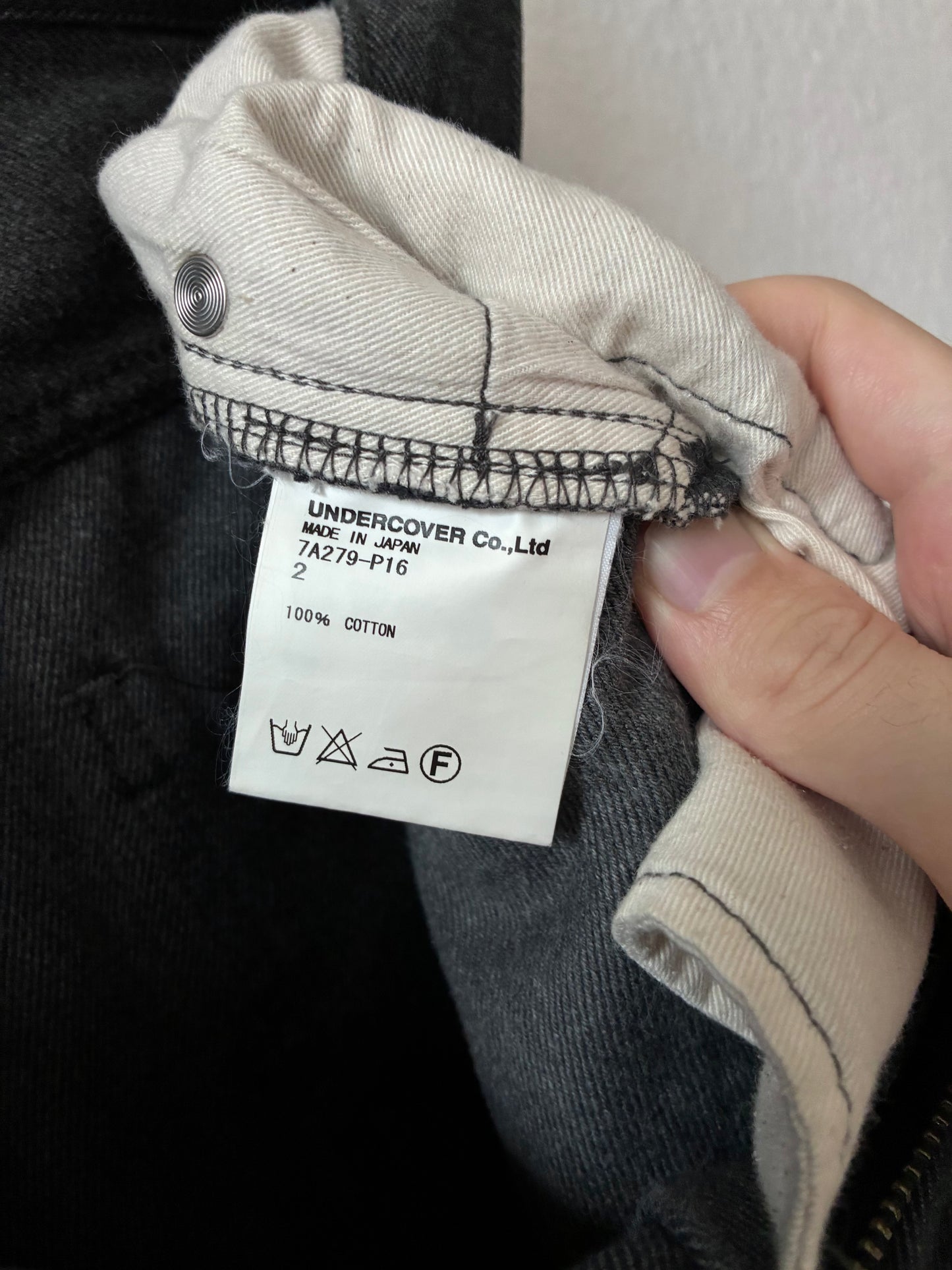 Undercover AW2007 Knob Jeans