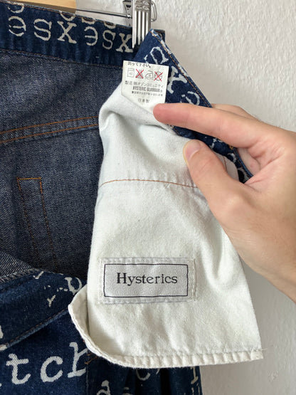 Hysteric Glamour Typewriter Jeans