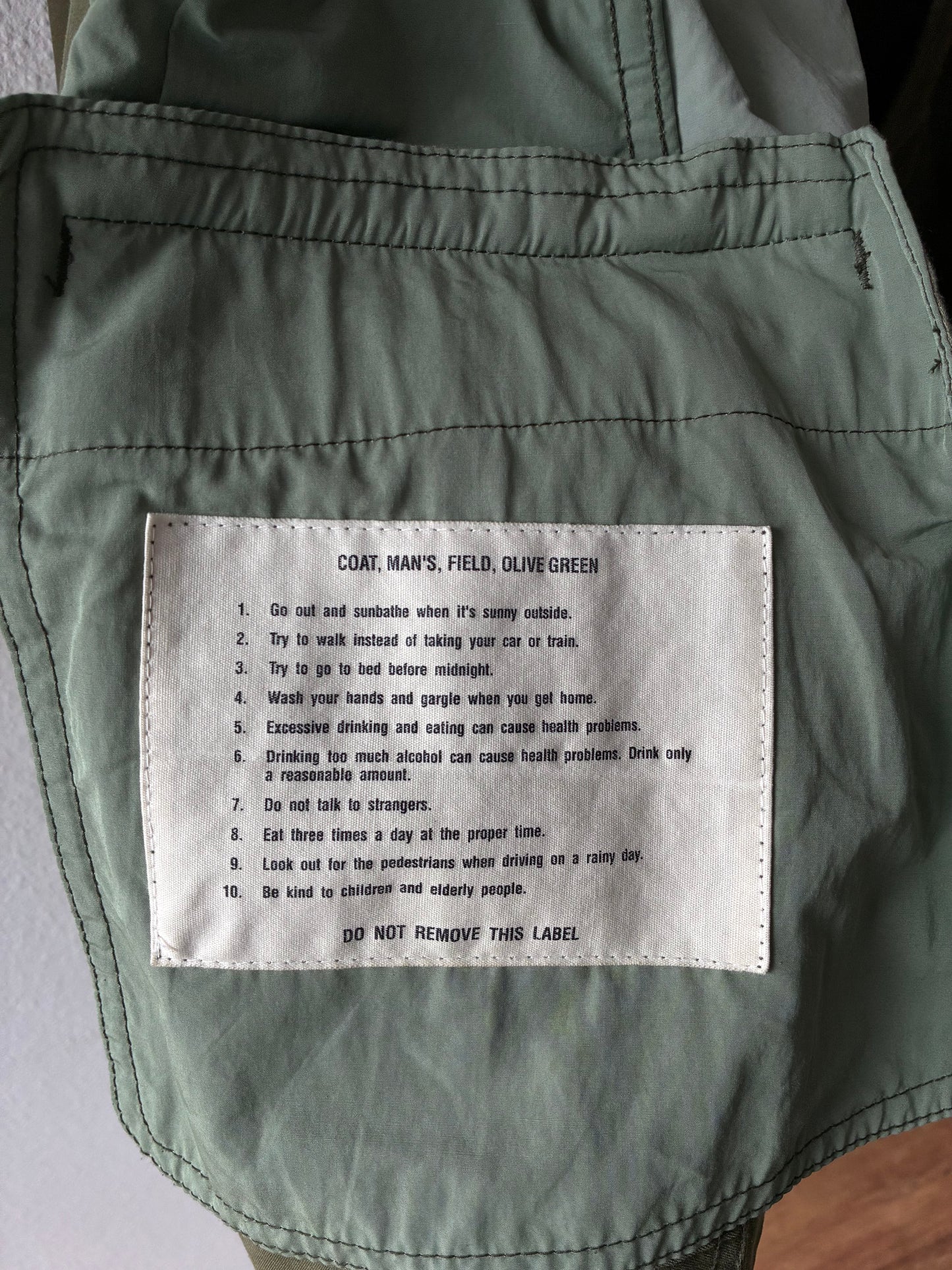 Junya Watanabe AW2006 Field Jacket