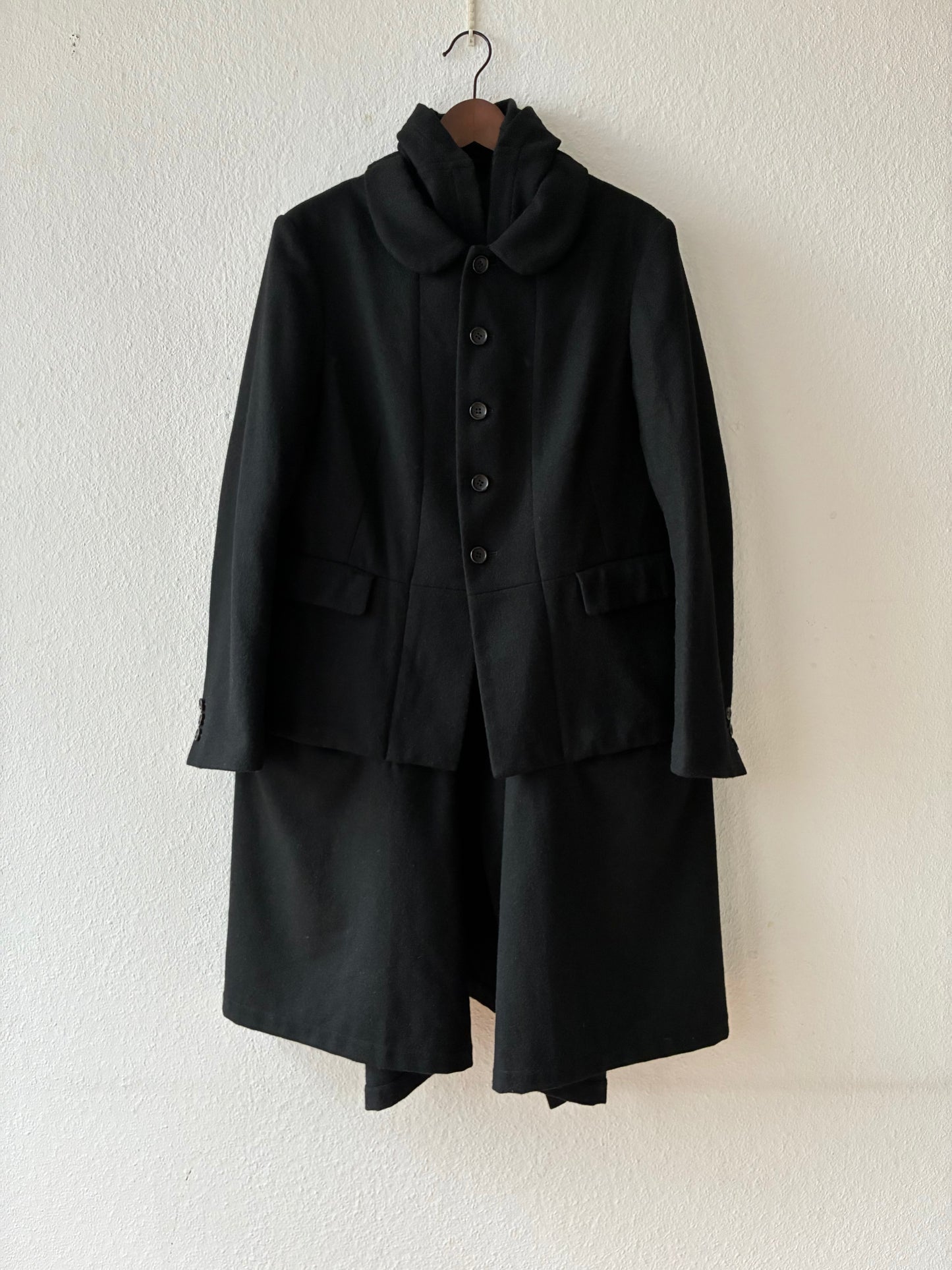 Comme des Garçons Comme des Garçons AW2012 Destructured Wool Coat