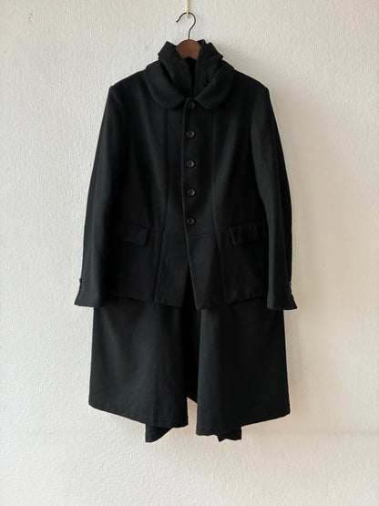 Comme des Garçons Comme des Garçons AW2012 Destructured Wool Coat