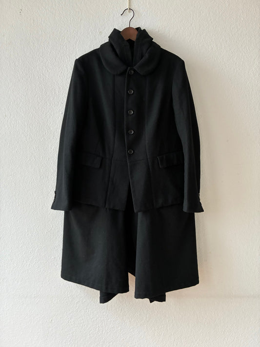 Comme des Garçons Comme des Garçons AW2012 Destructured Wool Coat