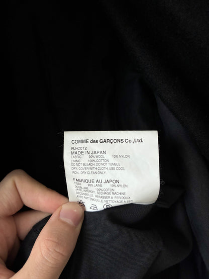 Comme des Garçons Comme des Garçons AW2012 Destructured Wool Coat