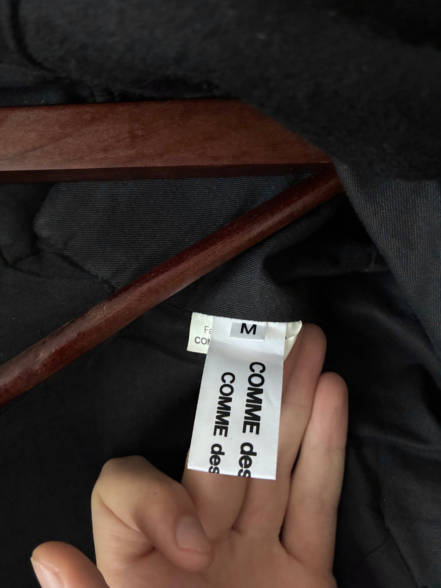 Comme des Garçons Comme des Garçons AW2012 Destructured Wool Coat