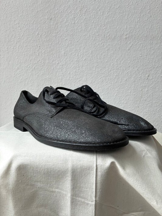 Junya Watanabe AW2004 Glittering Leather Derbies