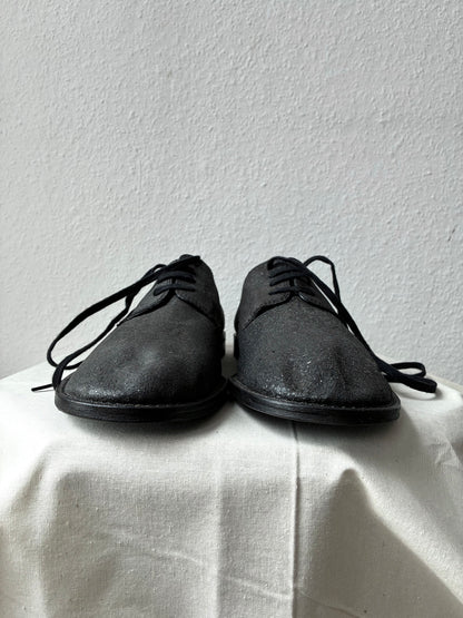 Junya Watanabe AW2004 Glittering Leather Derbies