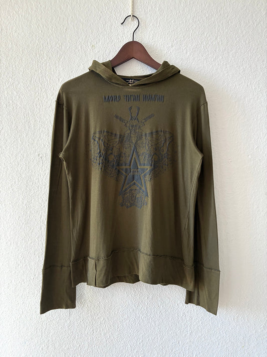 Andrew MacKenzie Graphic Hooded Longsleeve