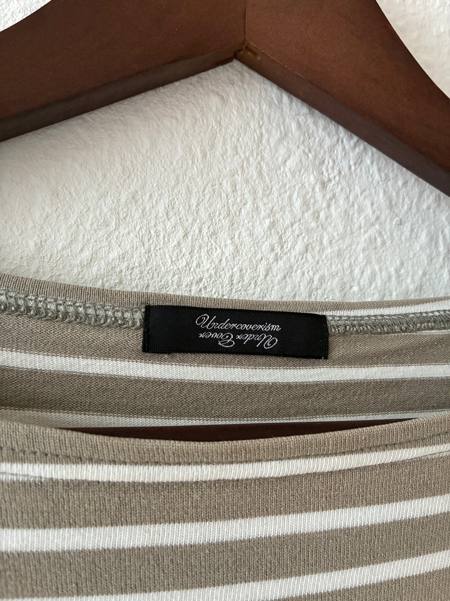 Undercover SS2011 'Underman' Striped Longsleeve