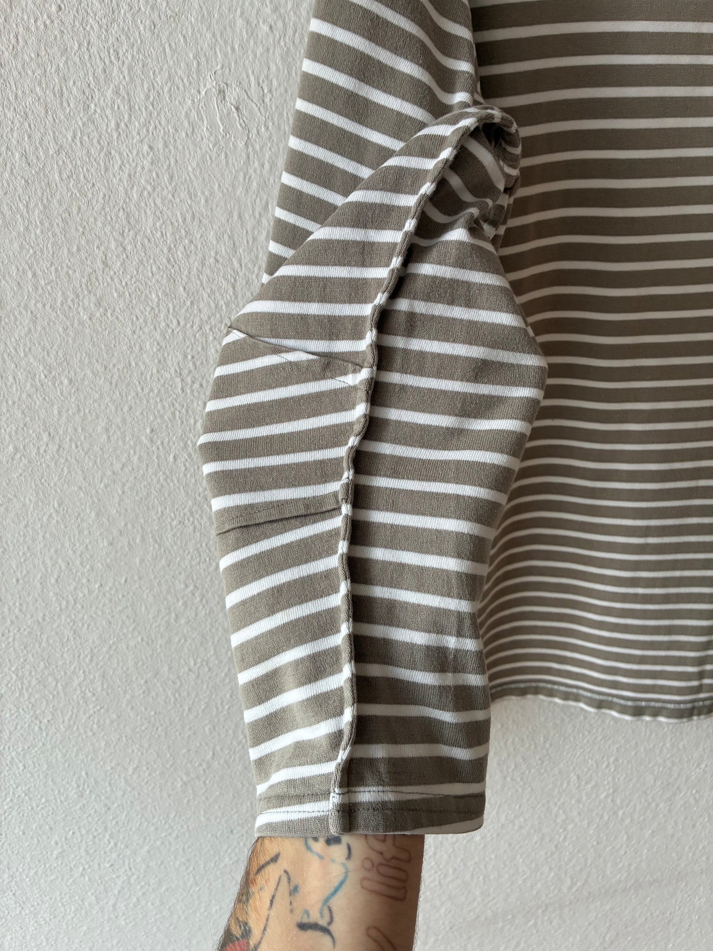 Undercover SS2011 'Underman' Striped Longsleeve