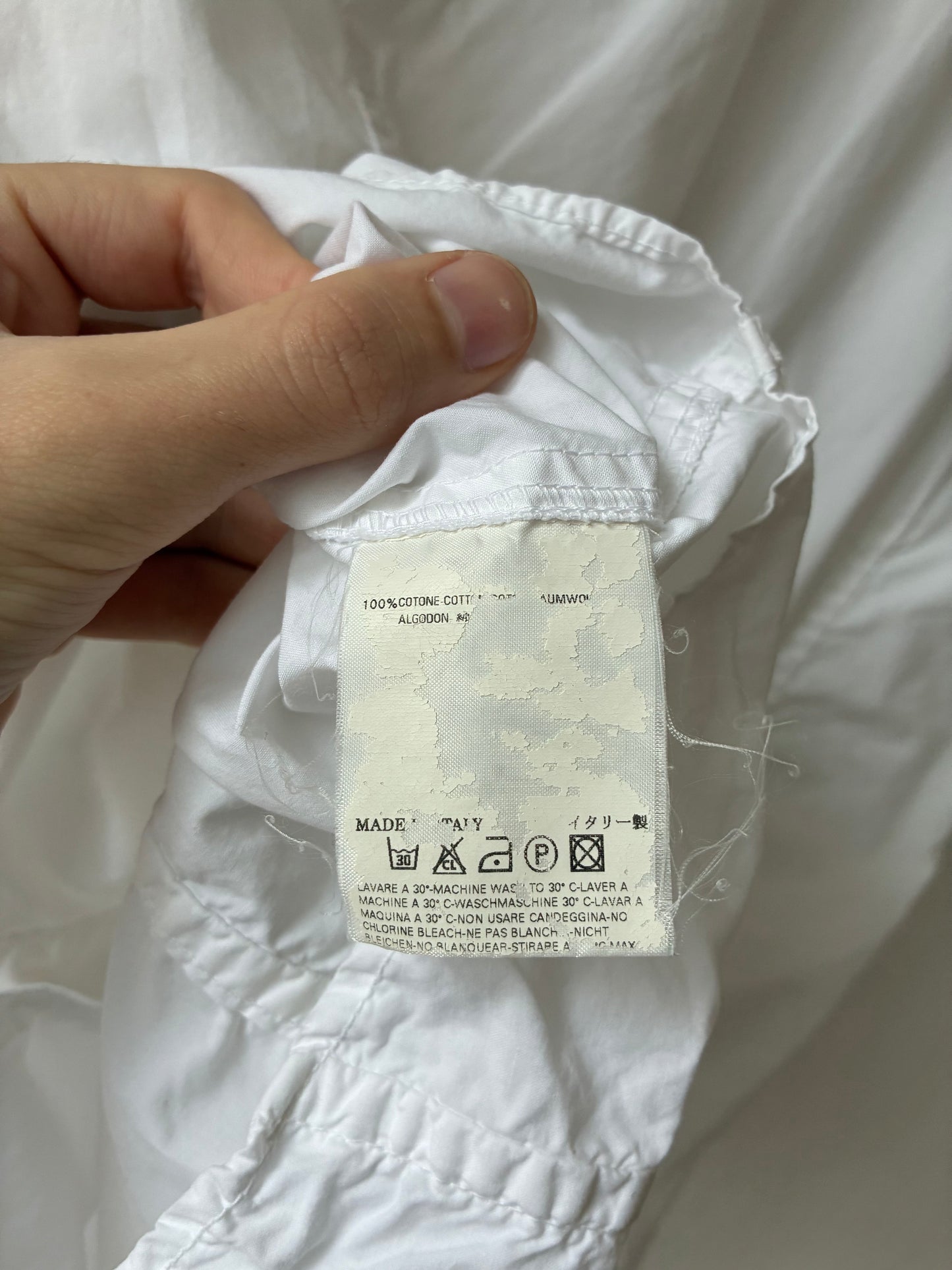 Dsquared2 Distressed Plastron Shirt