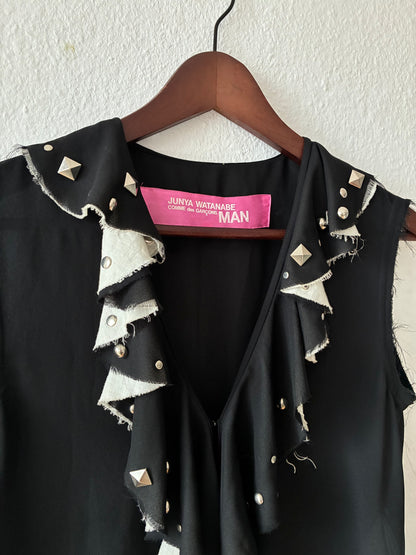 Junya Watanabe Pink Label SS3003 Studded Ruffles Dress/Long Top