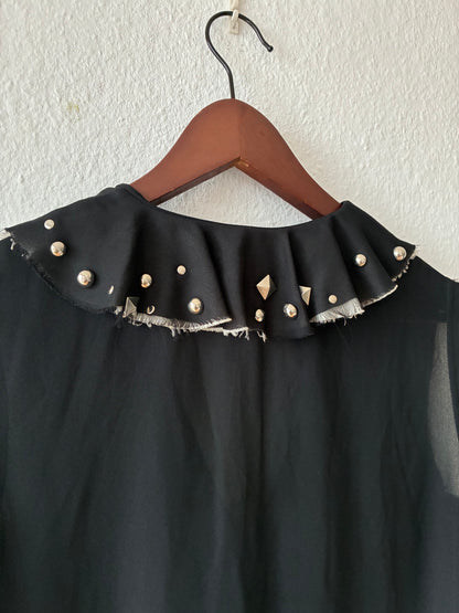 Junya Watanabe Pink Label SS3003 Studded Ruffles Dress/Long Top