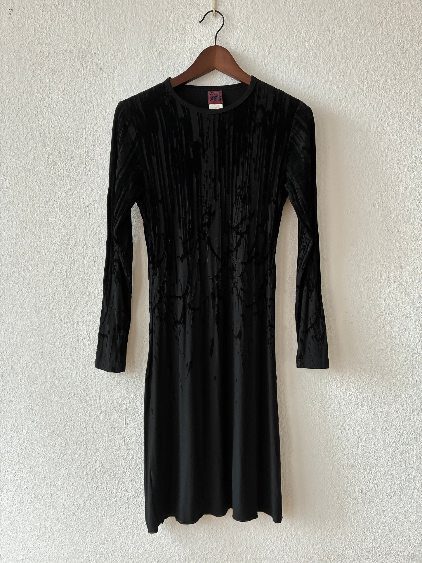 Jean Paul Gaultier AW1998 Velvet Blood Dress
