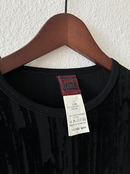 Jean Paul Gaultier AW1998 Velvet Blood Dress