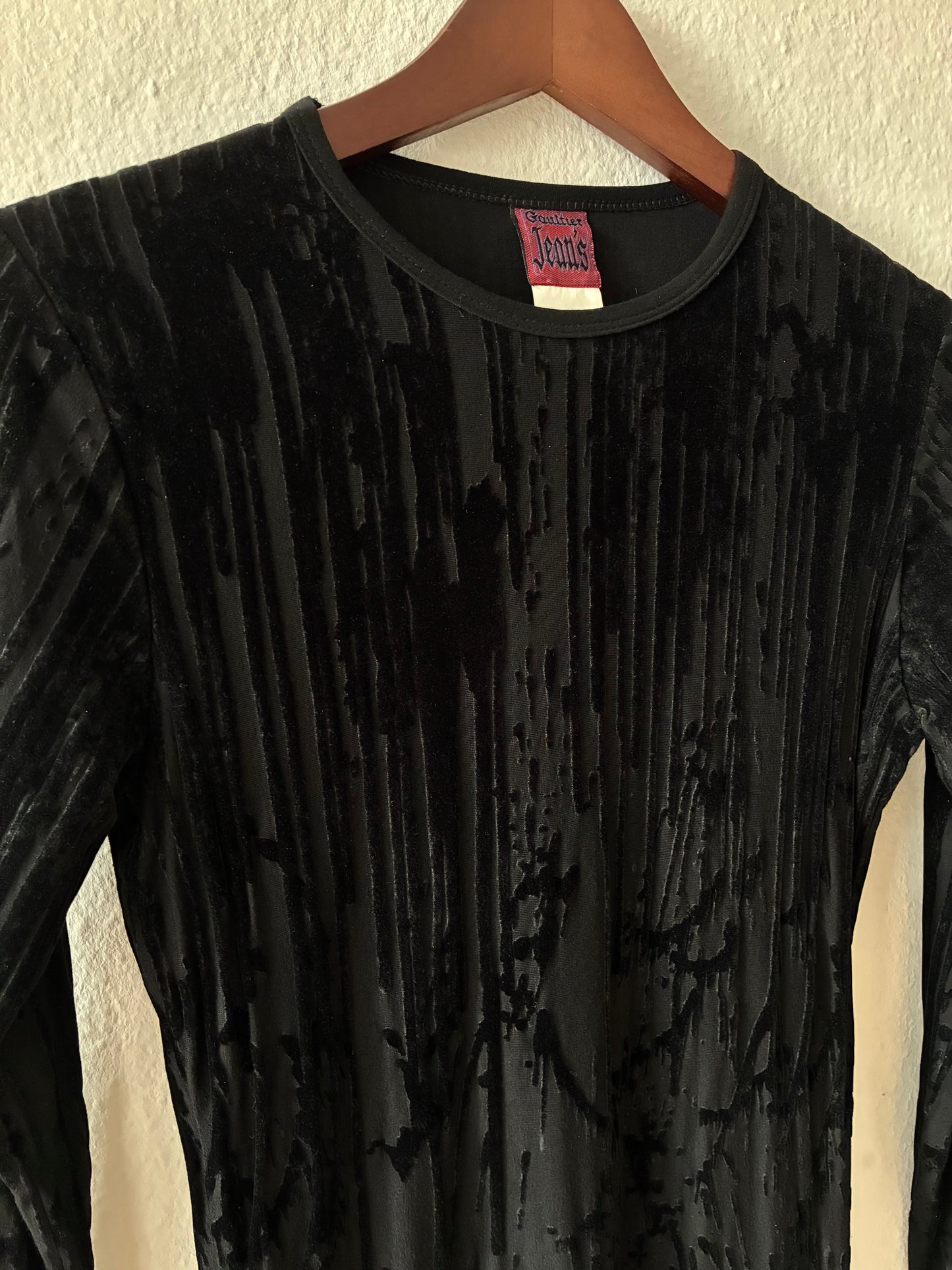 Jean Paul Gaultier AW1998 Velvet Blood Dress