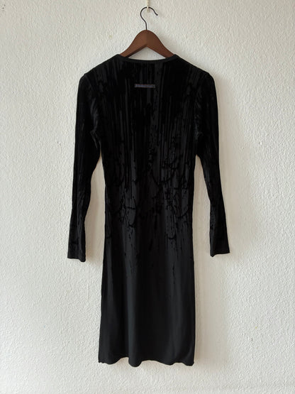 Jean Paul Gaultier AW1998 Velvet Blood Dress