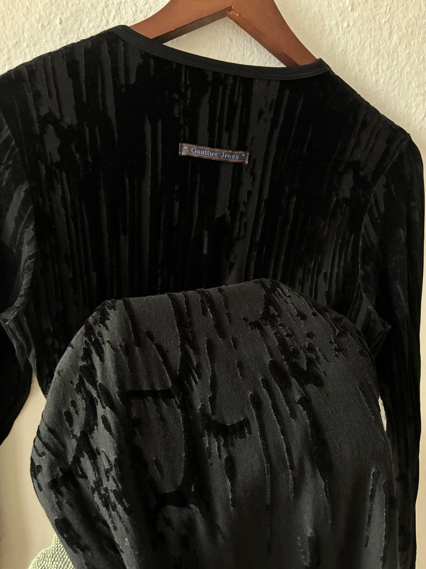 Jean Paul Gaultier AW1998 Velvet Blood Dress